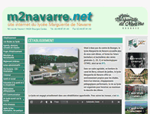 Tablet Screenshot of m2navarre.net